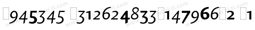 Corbert HeawywvideHarmonyOs Sans sc字体转换